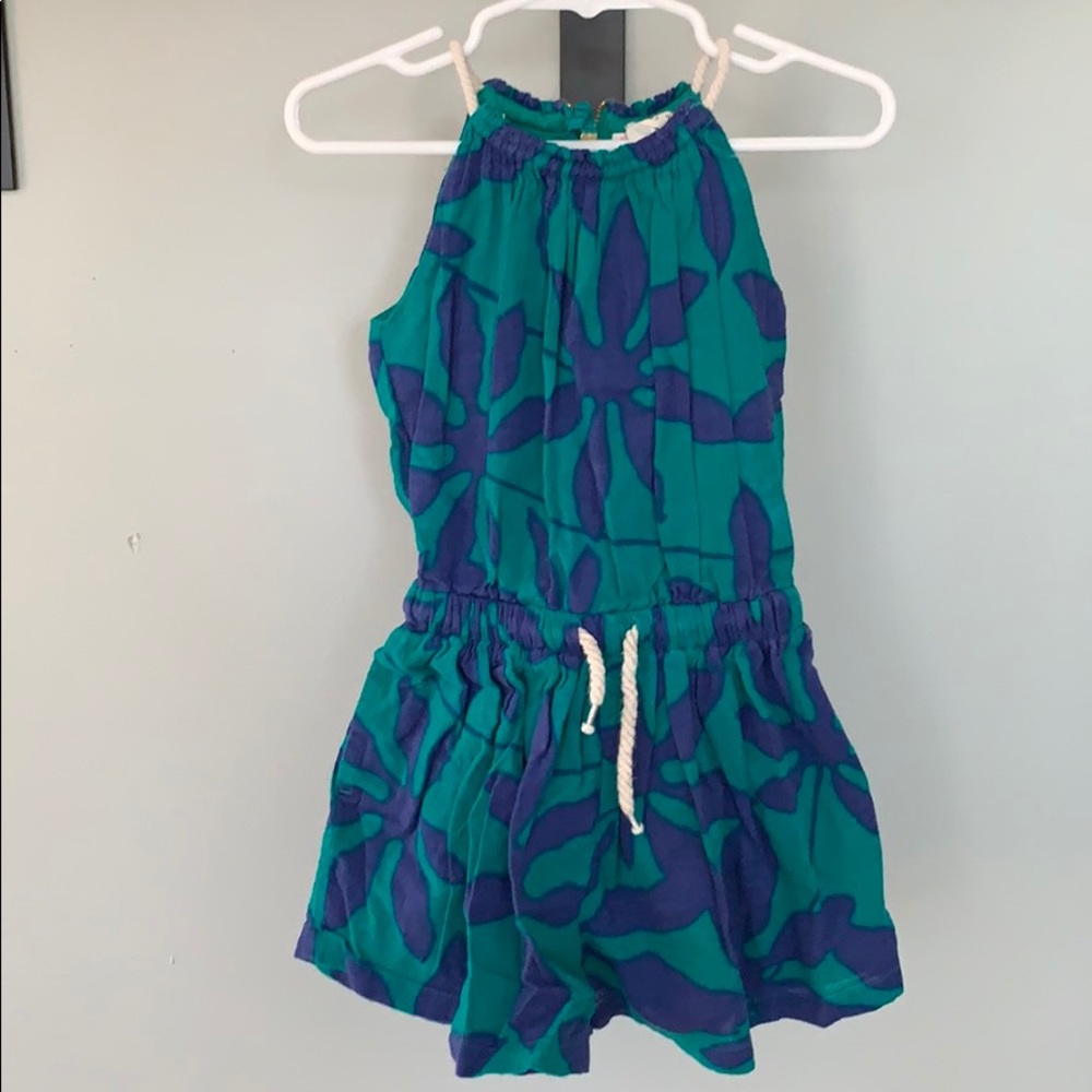 Crewcuts romper tie dye
